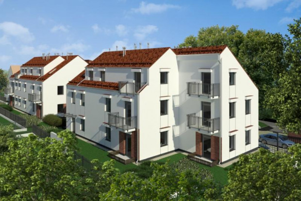 Przy ul. Obodrzyców 20A w Sopocie powstaną dwa komunalne budynki wielorodzinne. Znajdzie się w nich łącznie 16 mieszkań. (fot. UM Sopot)