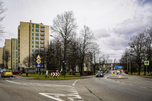 450 metrów trasy połączy infrastrukturę rowerową na węźle drogowym w Giszowcu z trasą biegnącą w stronę Nikiszowca i centrum miasta (fot. FB/Katowice)