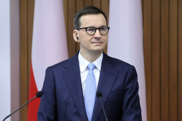Premier Mateusz Morawiecki (fot. PAP/Rafał Guz)