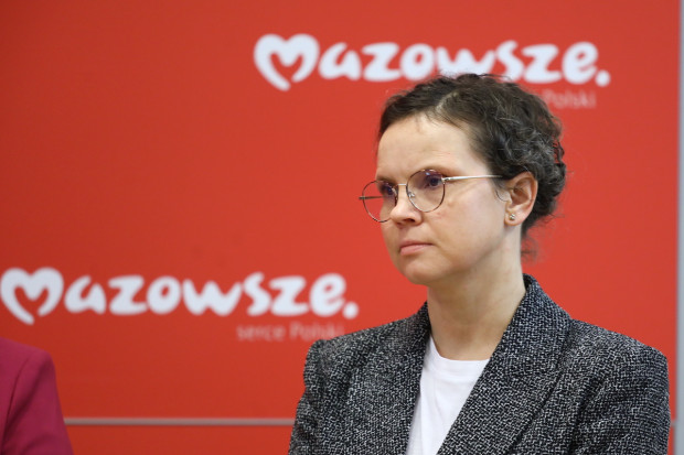 Wioletta Paprocka-Ślusarska została szefową sztabu wyborczego Koalicji Obywatelskiej (Fot. PAP/Tomasz Gzell)