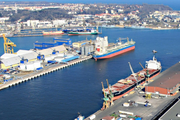 Trójmiejskie porty pracują nad zwiększeniem zdolności przeładunkowych zboża (fot. Zarząd Morskiego Portu Gdynia)