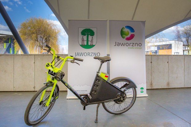 Tak będą wyglądać elektryczne rowery miejskie, którą trafią do Jaworzna. Fot. UM Jaworzno