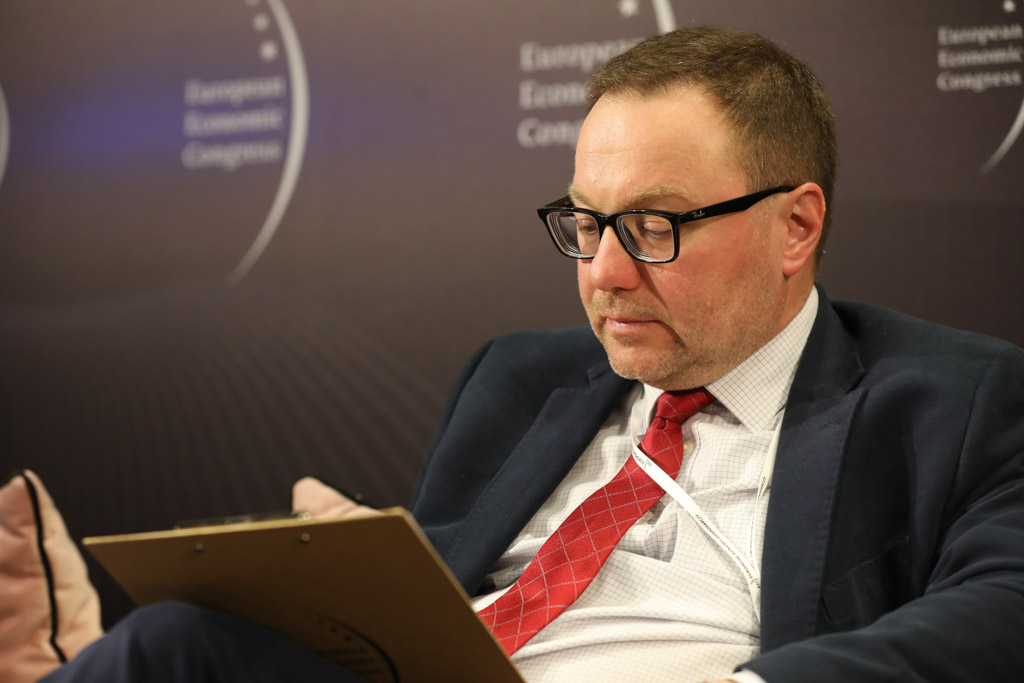 Martin Ehl, główny analityk czeskiego dziennika „Hospodářské Noviny” (fot. PTWP)