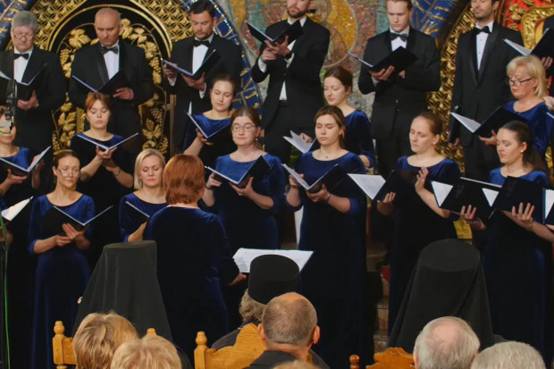 Koncert inaugurujący Hajnowskie Dni Muzyki Cerkiewnej. Fot. YouTube