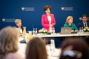 Minister Marlena Maląg (Fot. TT/ MRiPS)
