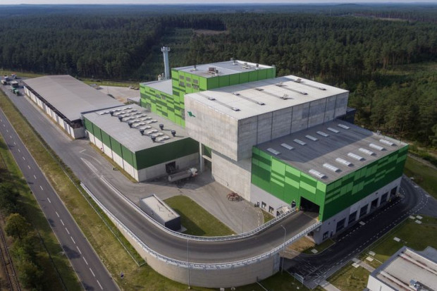Należące do samorządu spalarnia odpadów w Bydgoszczy produkuje duże ilości energii elektrycznej. Fot. UM Bydgoszcz