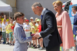Prezydent Andrzej Duda odznaczył młodych bohaterów