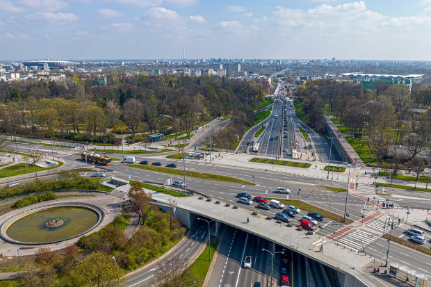 Plac na Rozdrożu w stolicy. To stąd wyruszy Marsz 4 czerwca (Fot. UM Warszawa - C. Warś)