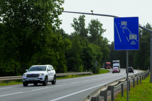 Odcinkowy pomiar prędkości w Białobrzegach, to pierwsza z 39 instalacji, które zostaną uruchomione jeszcze w 2023 r. (fot. GITD)