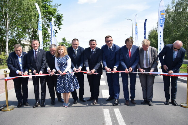 Zmodernizowana droga to część realizowanej od lat większej inwestycji, tzw. wschodniej obwodnicy Skierniewic (fot.skierniewice.pl)
