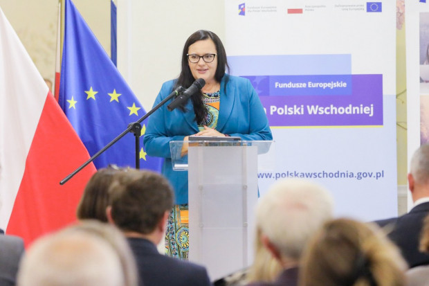 1,3 mld euro z Funduszy Europejskich dla Polski Wschodniej trafi do samorządów - powiedziała Małgorzata Jarosińska-Jedynak (fot. twitter.com/MFIPR_GOV_PL)