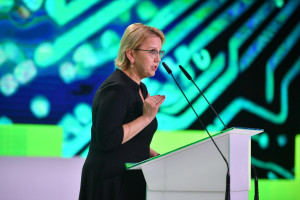 Jakość powietrza w Polsce jest coraz lepsza - poinformowała minister klimatu i środowiska Anna Moskwa (Fot. PAP/Andrzej Lange)