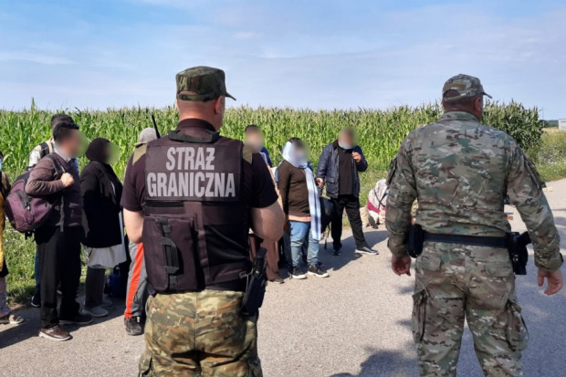 Trwa dyskusja czy Polska powinna wprowadzić na obszarze przygranicznym stan wyjątkowy (fot. podlaski.strazgraniczna.pl)