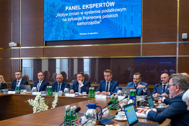 Panel ekspertów odbywał się pod nazwą: „Wpływ zmian w systemie podatkowym na sytuację finansową polskich samorządów” (fot.NIK)