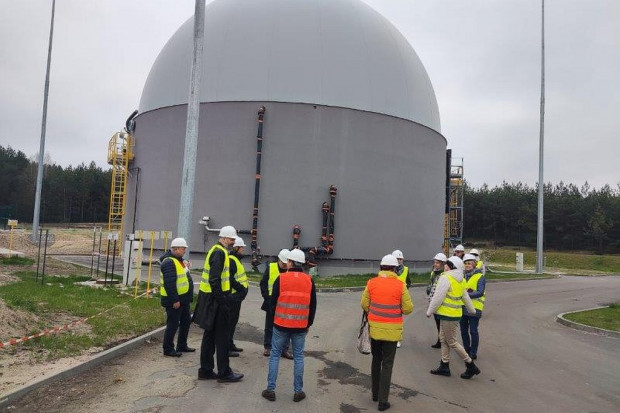 Jedna z pierwszych w Polsce instalacji przetwarzających bioodpady z selektywnej zbiórki na biogaz powstała koło Kalisza, w Zakładzie Unieszkodliwiania Odpadów Komunalnych "Orli Staw". Fot. ZUOK Orli Staw