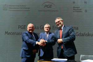 PGE Polska Grupa Energetyczna objęła mecenat nad Muzeum Narodowym w Gdańsku (fot. PAP/Adam Warżawa)