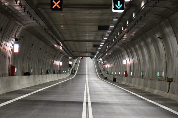 Tunel pod Świną na kilka godzin zostanie wyłączony z eksploatacji (fot. swinoujscie.pl/Hanna Nowak-Lachowska)