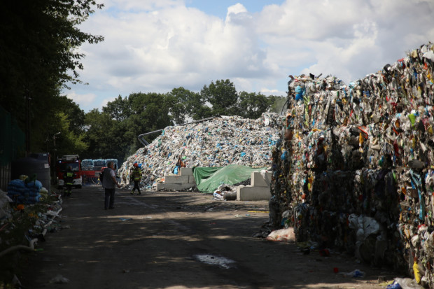 Od kilkunastu lat problem śmieciowy dotyczy też Polski (fot. PAP/Szymon Łabiński)