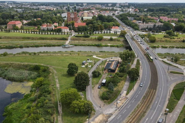 Nowa droga rowerowa na Starym Mieście będzie dłuższa (fot. poznan.pl/PIM)