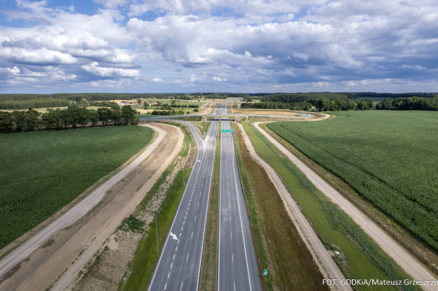 S11 między Bobolicami a Koszalinem jest już prawie gotowa. Fot. GDDKiA - Mateusz Grzeszczuk