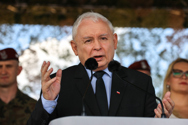 Prezes PiS Jarosław Kaczyński (fot. PAP/Marian Zubrzycki)