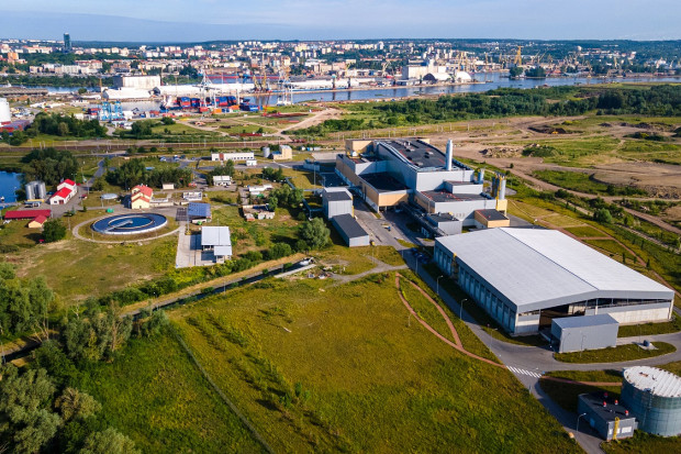Budowę instalacji zaplanowano w bezpośrednim sąsiedztwie spalarni odpadów komunalnych w Szczecinie (Fot. ZUO w Szczecinie)