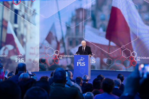 W siedzibie PiS w Warszawie odbyła się w czwartek prezentacja liderów list wyborczych (fot.TT/PiS)