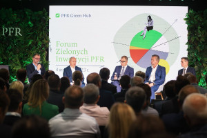 Forum Zielonych Inwestycji Polskiego Funduszu Rozwoju było okazją do zaprezentowania jego strategicznego programu PFR Green Hub (Fot. PFR)