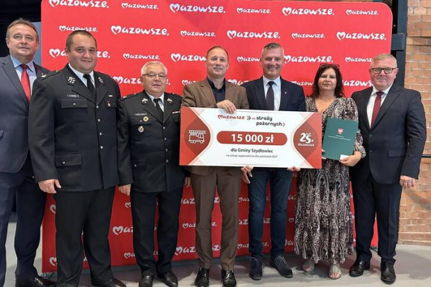 W tym roku na realizację programu Mazowsze dla straży pożarnych przeznaczono prawie 28 mln zł.(fot.mazovia.pl)