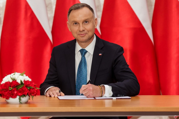 Prezydent Andrzej Duda podpisał nowelizację ustawy Prawo oświatowe (fot. Przemysław Keler/KPRP)