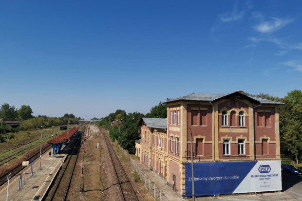 Stacja w Olkuszu zyska nowe oblicze (fot. malopolska.uw.gov.pl)