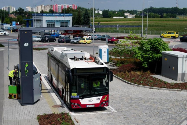 Oprócz zakupu pojazdów, Opole zainwestowało w infrastrukturę. (Fot. www.opole.pl)