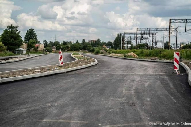 Realizacja tego odcinka trasy N-S będzie kosztować ponad 54 mln zł. Prace mają potrwać do wiosny 2025 r. (Fot. Łukasz Wójcik/UM Radom)