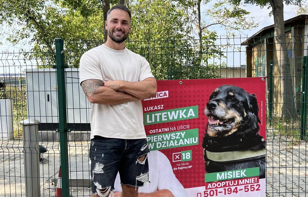 Startował z ostatniego miejsca na liście, a przebił lidera Lewicy. Kim jest Łukasz Litewka?