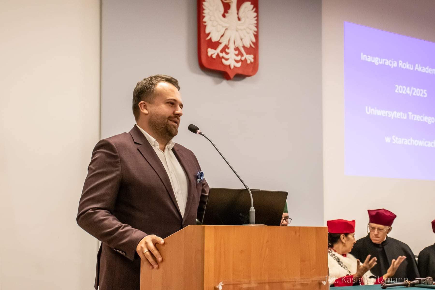 Мэр Стараховице Марек Матерек считает, что инициатива досрочного выхода на пенсию для местных чиновников — плохая идея (фото: facebook.com/Marek Materek)