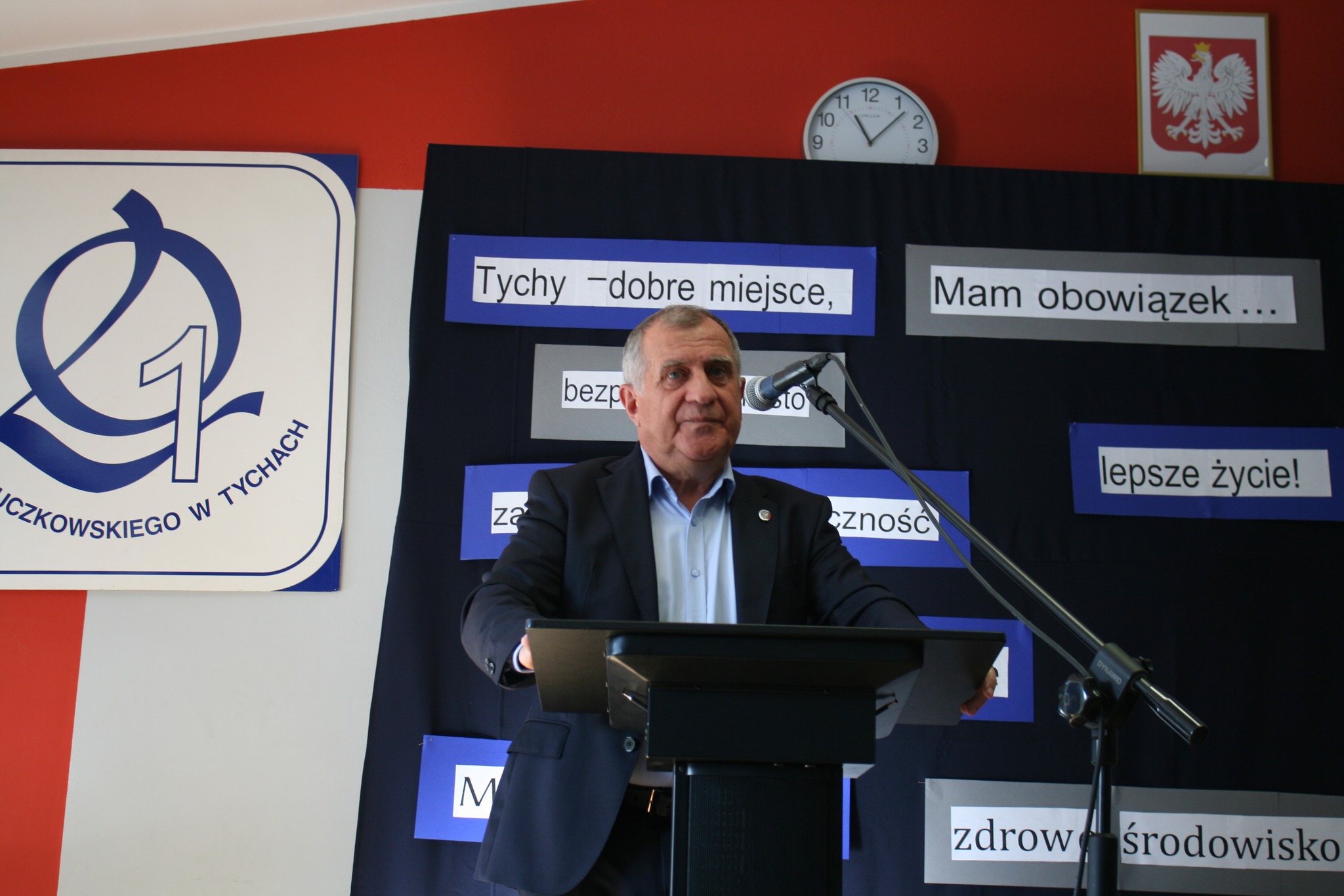 Senator Andrzej Dziuba, former long-time president of Tychy, who took part in the assembly, announced the beginning of building a political base in the parliament for local governments (Photo: Andrzej Dziuba - senator)