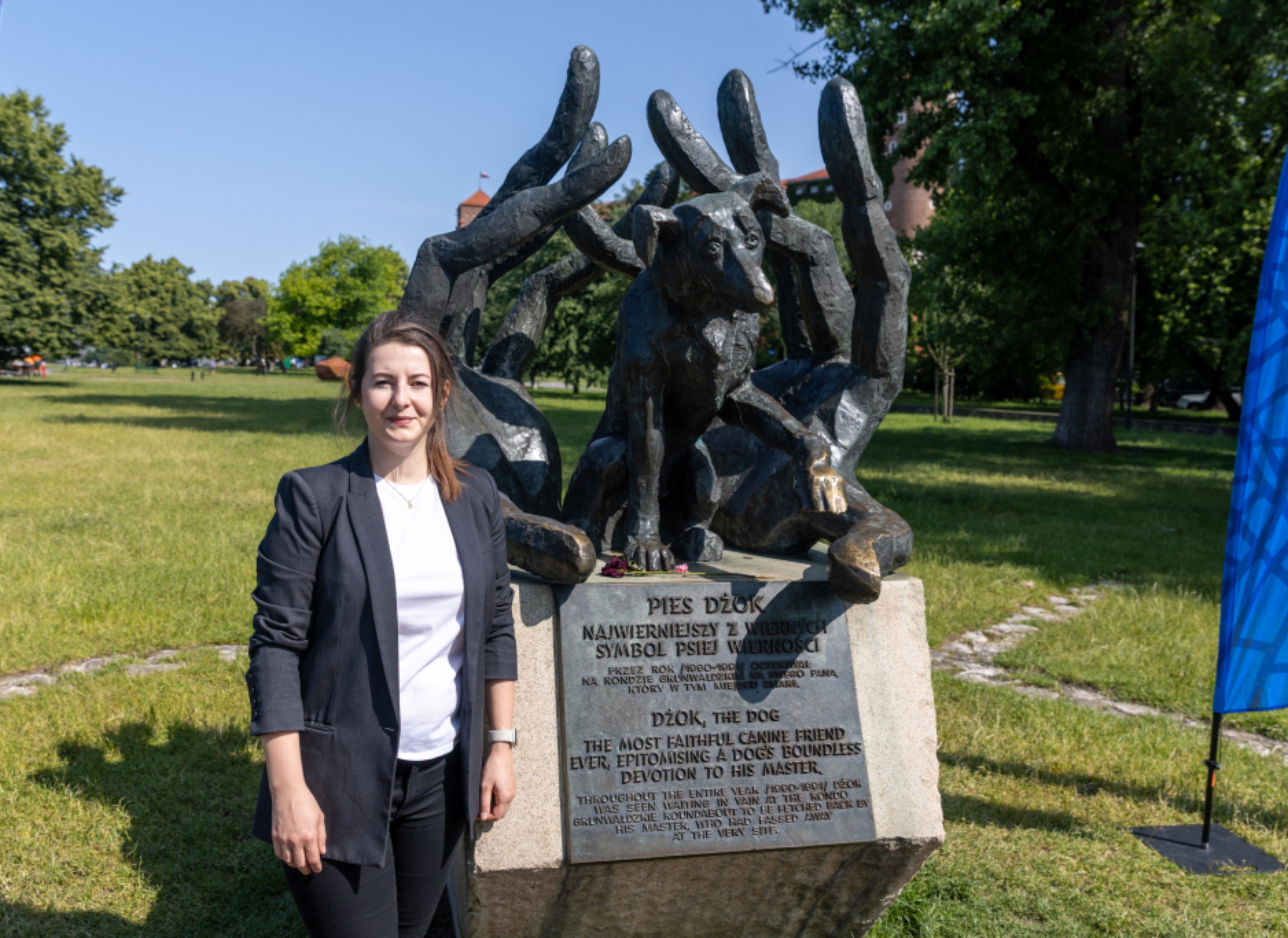 Sabina Janeczko has been the animal rights advocate in Krakow since June 2025 (photo: krakow.pl/Bogusław Świerzowski)