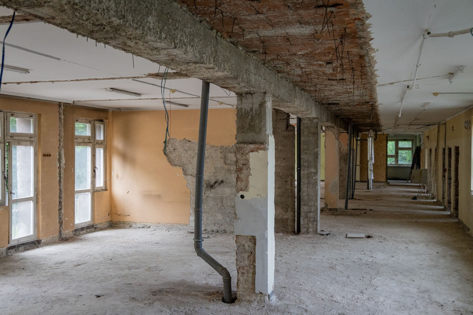 Der Bau der ersten öffentlichen Pflege- und Behandlungseinrichtung in der Region hat begonnen (Foto: Megrez-Krankenhaus in Tychy)