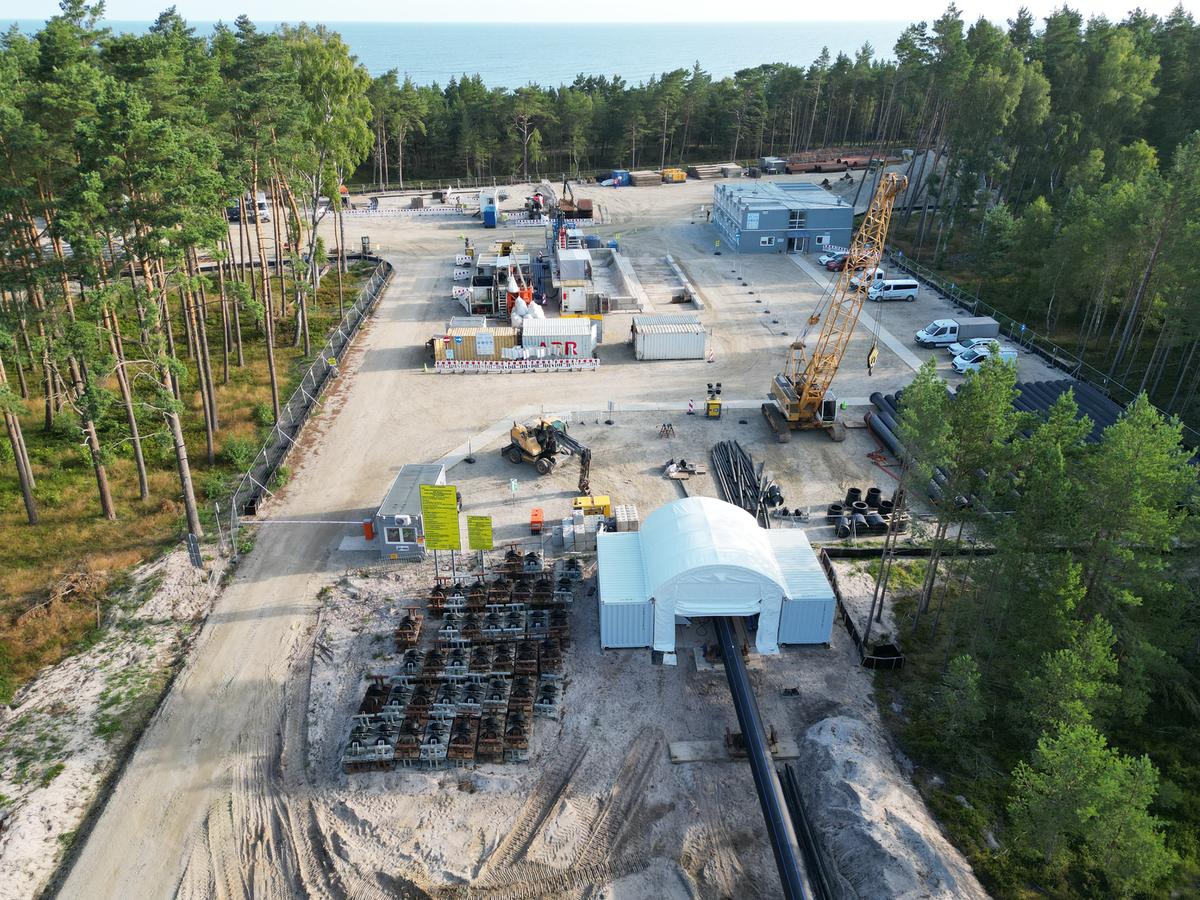 Boorwerkzaamheden Baltica 2 zijn begonnen (foto: Ørsted persmateriaal)