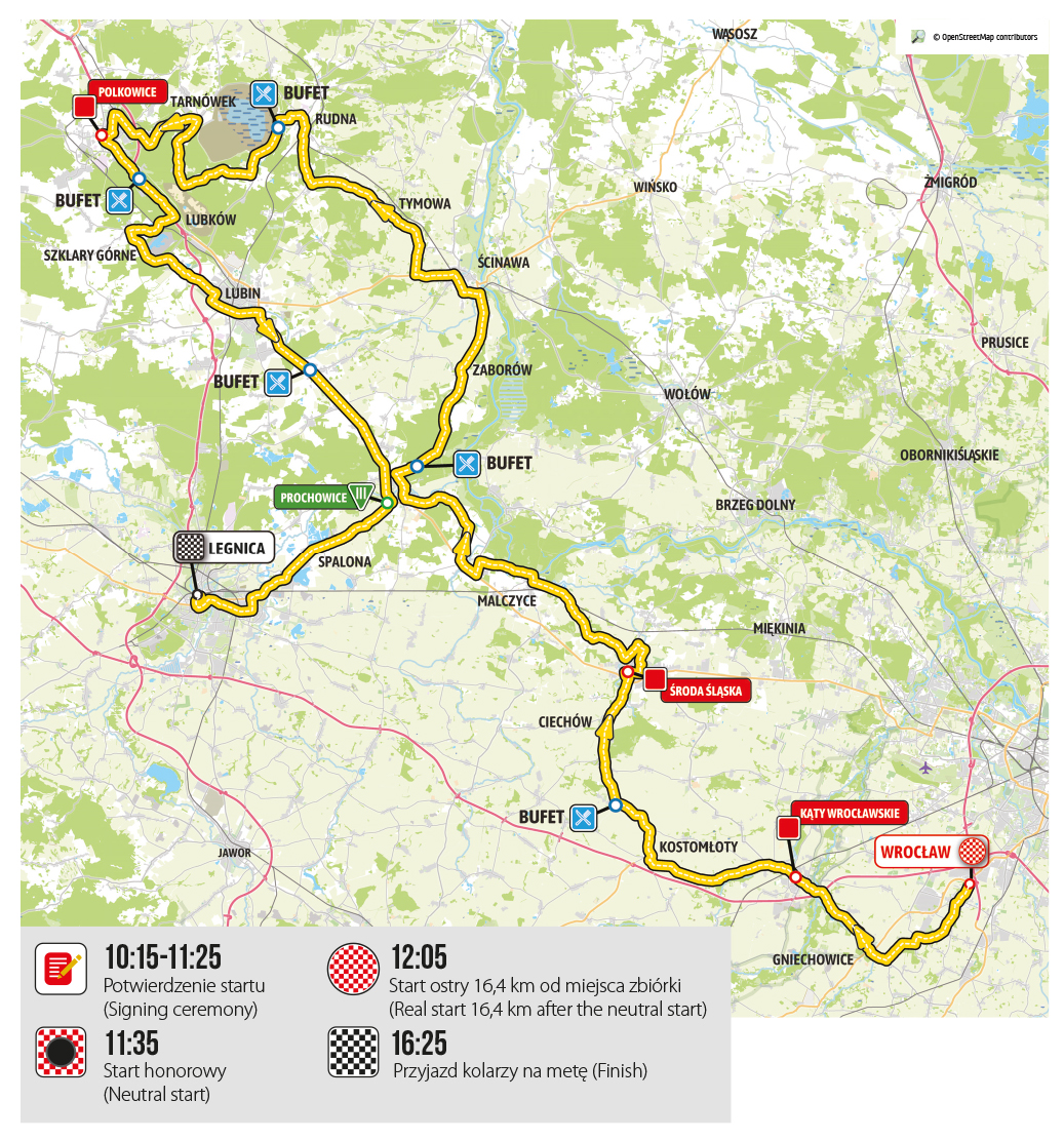 Etapa 1 do Tour de Pologne (foto: www.tourdepologne.pl)