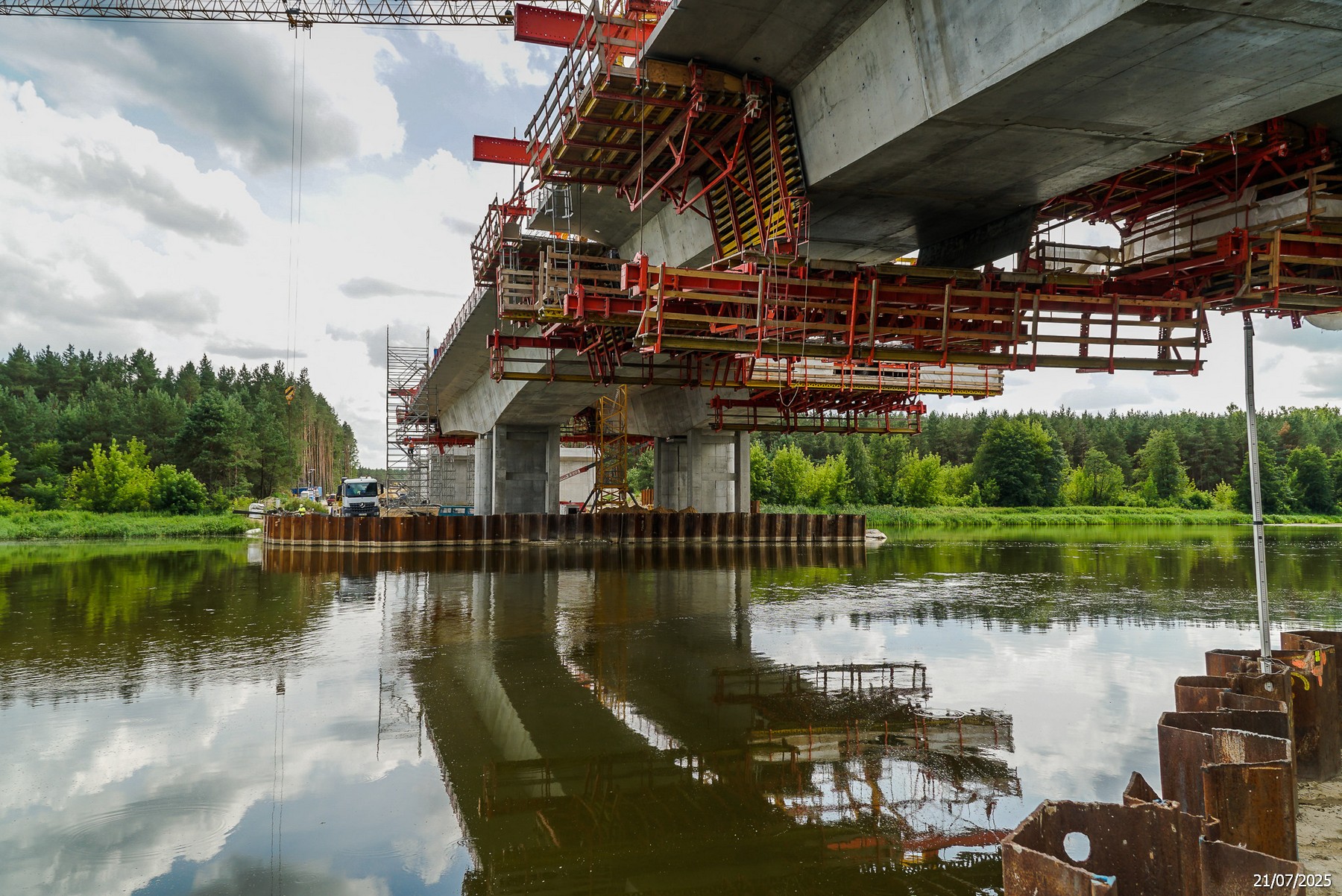 The crossing is approximately 600 meters long in total (photo: GDDKiA)