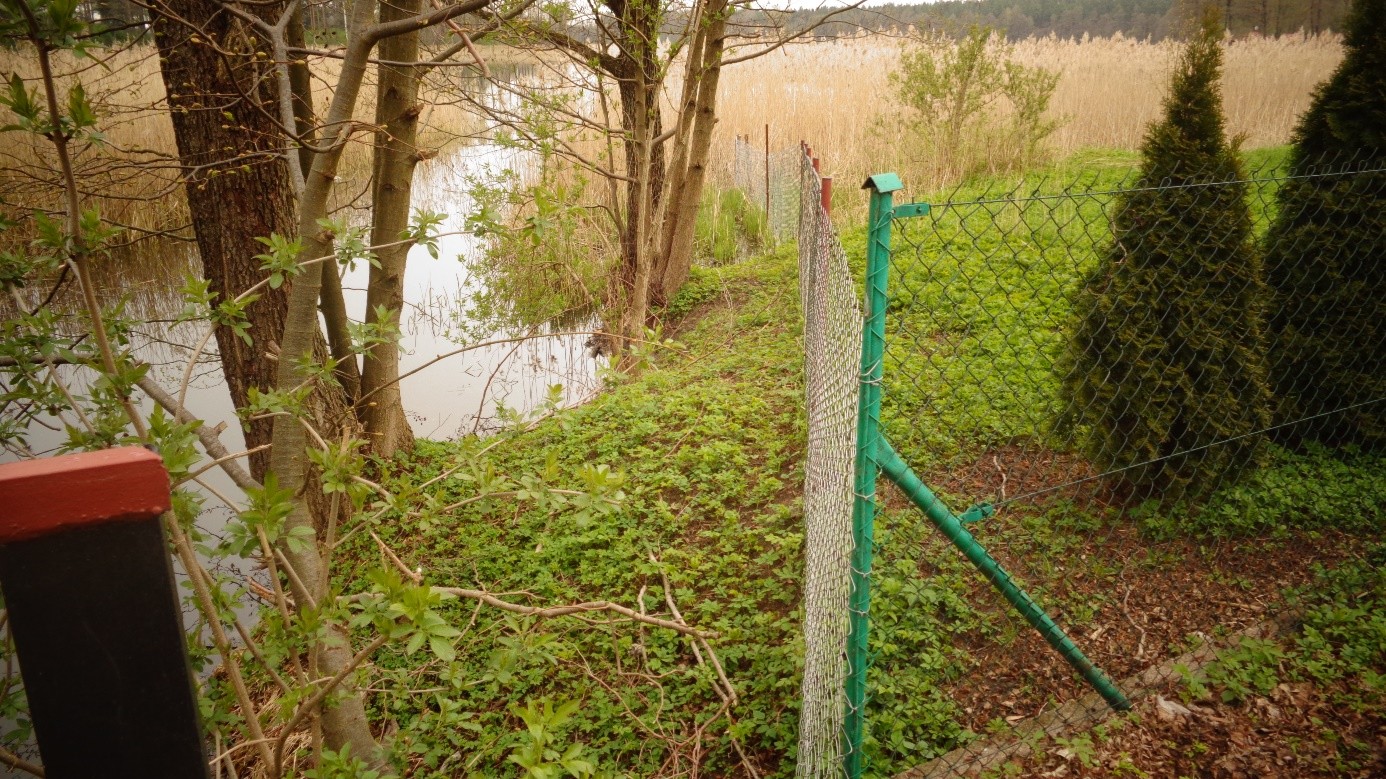 É proibida a vedação de terrenos (foto: Polish Waters)
