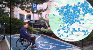 Gdzie zaparkować? Powstała mapa miejsc parkingowych dla niepełnosprawnych