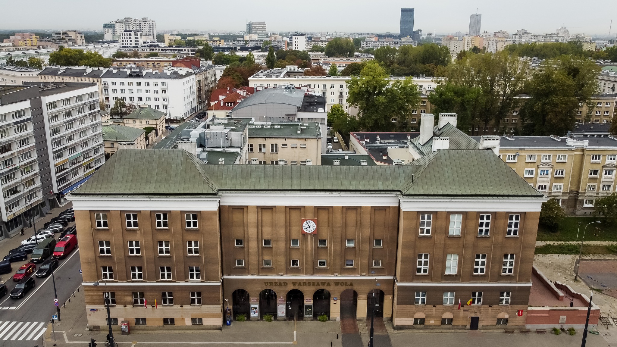 The Wola District Office has submitted a draft of a new local plan, which provides for a green area in the area of the apartment building planned by the cooperative. License: Miejska Wola / Facebook