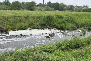 Skażenie rzeki. Gmina apeluje, aby się do niej nie zbliżać