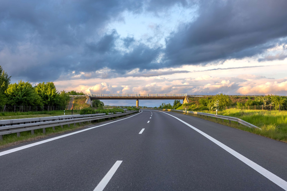Autostrada pod Przemyślem ma bardzo małe natężenie ruchu. Zdjęcie ilustracyjne Polska autostrada świeci pustkami. Ruch jak na lokalnej drodze