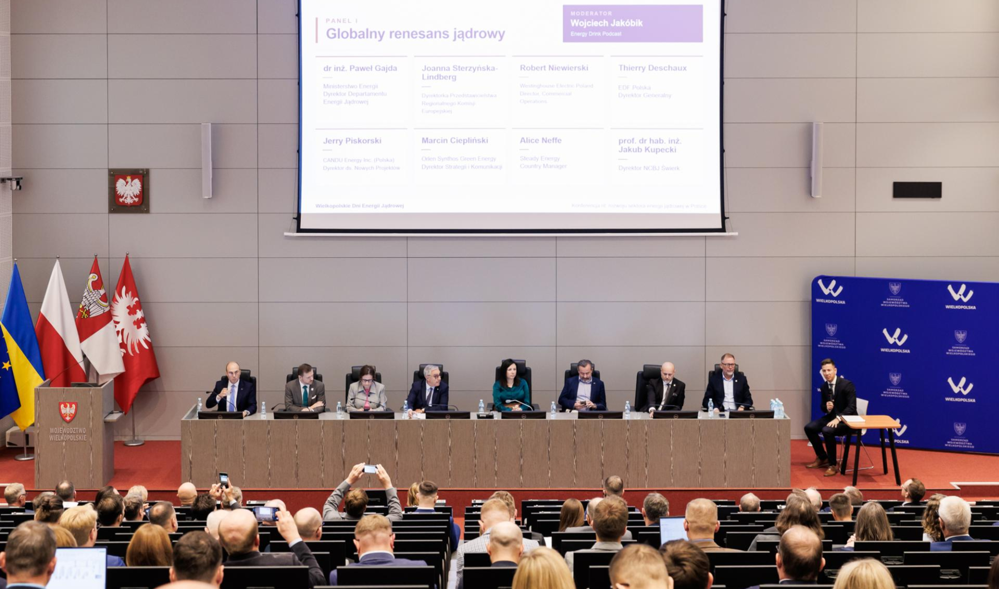Dyskusja o renesansie energetyki jądrowej w UMWW w Poznaniu Fot. Materiały prasowe / UMWW