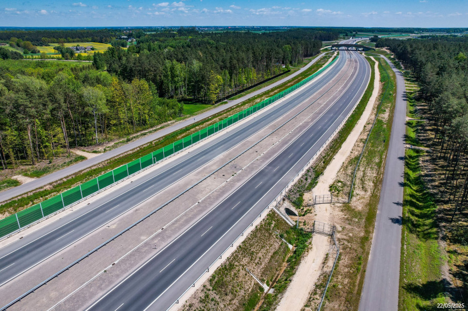 Autostrada w Polsce świeci pustkami. Ruch jak na lokalnej drodze